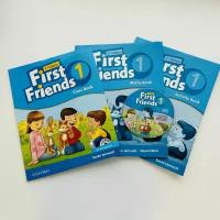 First friends 1. полный комплект: class book (учебник), activity book (рабочая тетрадь), math book + диск