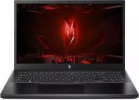 Ноутбук Acer Nitro V 15 ANV15-51-51PT (Intel Core i5 13420H/15.6"/1920x1080/8Gb/512Gb SSD/NVIDIA GeForce RTX 3050 6GB/Без ОС) NH. QNCER.001, Black