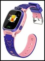 Детские умные часы Y79 KUPLACE/ Smart baby watch Y79 / Детские водонепроницаемые часы с GPS отслеживанием и функцией SOS, розовый