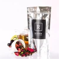 Чай зеленый листовой REMMER/реммер "4 Ангела"100 гр. ганпаудер с ягодами годжи ежевики киви розы цветками липы