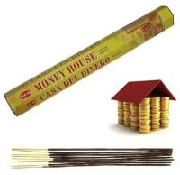 Благовония HEM Money House - Дом денег, 20 палочек