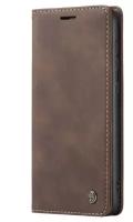 Alcantara Book Кожаный чехол книжка из Premium экокожи для Samsung Galaxy S20