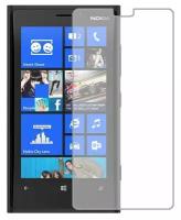 Nokia Lumia 920 защитный экран Гидрогель Прозрачный (Силикон) 1 штука