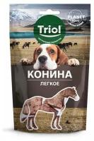 Лакомство для собак Triol PLANET FOOD "Легкое конское", 30г, 1шт