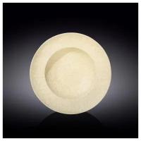 Тарелка круглая 25,5 см песочная Wilmax коллекция SandStone