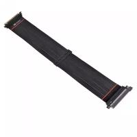 Кабель PCI-E 4.0 Riser Cable AC-059-CO1OTN-C1 PCI Express Extender/Black/PCI-E 4.0 16X/600mm (527613)