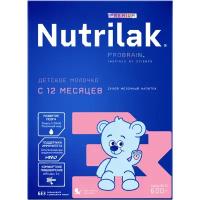 Детское молочко Nutrilak Premium 3, с 12 месяцев, для поддержания иммунной системы, 600 г
