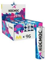 Батарейка КОСМОС LR6 Basic, в упаковке: 96 шт