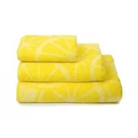 Полотенце махровое Lemon color, 100х150 см, цвет жёлтый