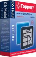 Фильтры Topperr FPH93 для пылесосов PHILIPS PowerPro Compact, City и Marathon Compact (2 штуки)