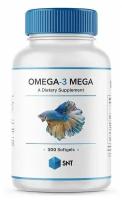 Omega 3 MEGA + vitamin E, Омега 3 с витамином Е, 300 капсул, SNT (Swiss Nutrition)