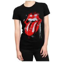 Футболка DreamShirts The Rolling Stones Женская черная