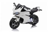 Детский электромобиль мотоцикл Ducati (дисковый тормоз, 16 км/ч, 24V) - SX1629 - White