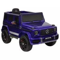 RiverToys Детский электромобиль Mercedes-Benz G63 (K999KK) синий глянец