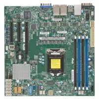 Материнская плата SuperMicro MBD-X11SSH-LN4F-B LGA1151 PCI-E SVGA 4xGbLAN SATA RAID MicroATX 4DDR4