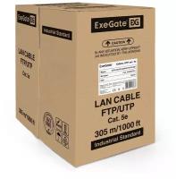 Сетевой кабель ExeGate UTP4-C5e-CCA-S25-IN-PVC-GY-305 UTP cat.5e 305m Grey EX281817RUS 281817