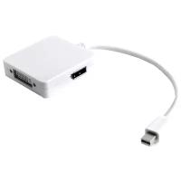 GCR Адаптер-переходник Apple mini DisplayPort 20M > DisplayPort 20F/HDMI 19F/DVI 25+4F