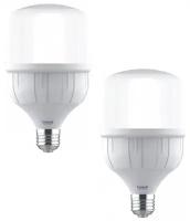 Лампа светодиодная дневной свет 30Вт 660001 GLDEN-HPL-30-230-E27-6500 2150Лм 6500К General (2 шт. в комплекте)