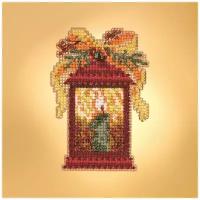 Christmas Lantern (Рождественский фонарь) #MH181934 Mill Hill Набор для вышивания 10 x 13.3 см Счетный крест