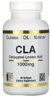 Капсулы California Gold Nutrition CLA 1000 мг, 1000 мг, 90 шт