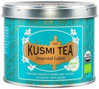 Зеленый чай Kusmi Tea (Organic) Imperial Label / Высшая марка, банка (100 гр)