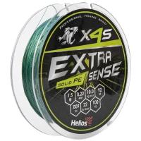 Шнур Extrasense X4S PE Green 92m 1.5/22LB 0.22mm (HS-ES-X4S-1.5/22LB) Helios