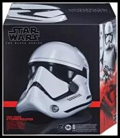 Шлем Star Wars Hasbro Black Series First Order Stormtrooper Premium Electronic Helmet F0012