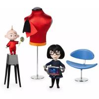 Набор кукол Disney Store Edna and Jack-Jack Limited Edition Doll Set, The Incredibles 2 (Дисней Суперсемейка 2 Эдна и Джек Джек Лимитированная серия)