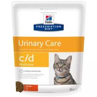 Hills Prescription Diet Сухой корм для кошек CD профилактика мочекаменной болезни (МКБ) с курицей 5482W 0,4 кг 21219 (1 шт)