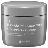 Bb Laboratories / Гель-маска черная для глубокого очищения / PH Black Gel Massage Mask / Гелевая маска для лица 290 гр / Черная маска для лица