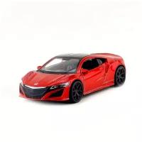 Модель машины 1:34-39 Honda NSX 2017 Welly красный