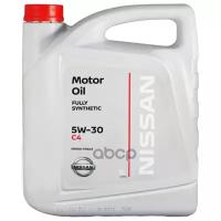 Моторное масло Nissan 5W-30 C4 синтетическое 5 л