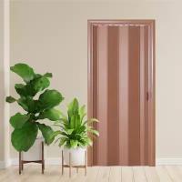 Дверь межкомнатная гармошка, цвет Орех Лесной
