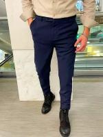 брюки классические зауженные летние для офиса школа Турция