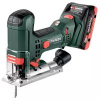 Аккумуляторный электролобзик Metabo STA 18 LTX 100 4.0Ач х2 кейс