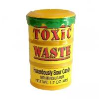 Самые кислые конфеты Toxic Waste Yellow 42 гр