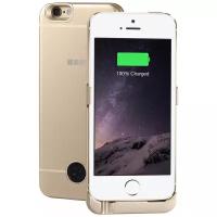 Чехол-аккумулятор INTERSTEP Metal battery case для iPhone 5/5S/SE 2200 мА·ч