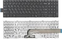 Клавиатура для ноутбука Dell Inspiron 15-4000, 15-5000, 15-5542 черная без подсветки (длинный шлейф)