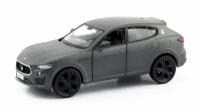 Машина металлическая RMZ City серия 1:32 Maserati Levante GTS 2019, инерционный механизм, двери открываются, серый матовый цвет. 554986M(C)