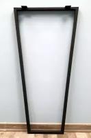 Опора для стола 1025 450 50 мм Трапеция металлическая черная мебельная барная Лофт 1 шт