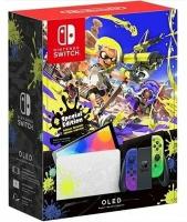 Игровая приставка Nintendo Switch OLED 64 ГБ, Splatoon 3 Edition