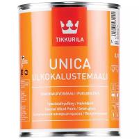 Краска алкидная Tikkurila Unica Ulkokalustemaali влагостойкая моющаяся