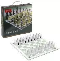 Игра настольная (питейная) "Шахматы", L27 W27 H4 см
