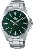 Наручные часы CASIO Edifice EFV-140D-3A, серебряный, зеленый