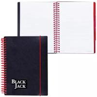 BRAUBERG Тетрадь Black Jack 401793, клетка, 150 л., 1 шт., черный