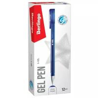 Ручка гелевая Berlingo "X-Gel" синяя, упаковка 12 шт