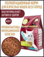 Сухой корм для кошек Ночной охотник «Профилактика мочекаменной болезни», 400 г