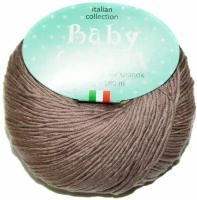 Пряжа Baby Cotton - 1 моток (180 м, 50 гр), цвет 162