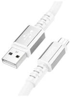 Кабель Hoco X85 Strength USB - Micro-USB, 1 м, 1 шт., белый