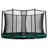 Каркасный батут Berg InGround Favorit + Safety Net Comfort 430 430х430х200 см